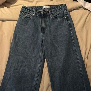 Assembly label wide leg jeans